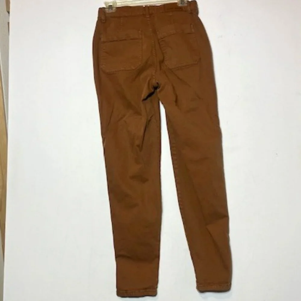 Judy Blue High Waist Garment Dyed Carmel  Jogger Denim Jeans 88857‎ Sz 5/27
